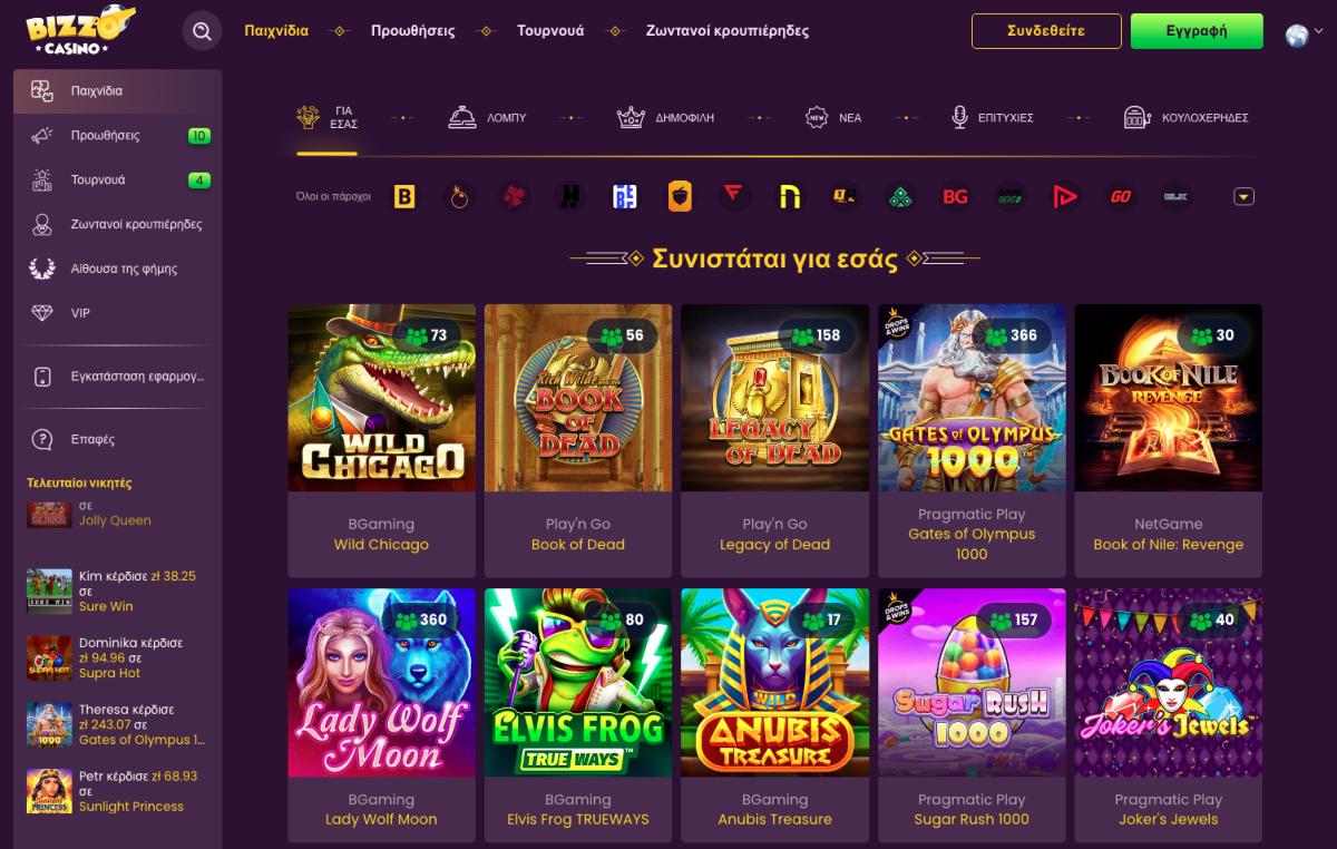 Αναλυτική αξιολόγηση του Bizzo Casino Ελλάδα για το 2025